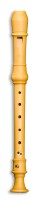 DENNER soprano (descant) in c'', castello-boxwood, baroque fingering with double hole (B-grade)